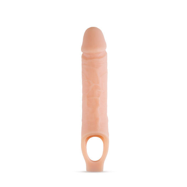Performance Plus 10 Inch Vanilla Silicone Cock Sheath – Silicone Penis Extender > Sex Toys For Men > Penis Sleeves - Tophatter Daily Deals