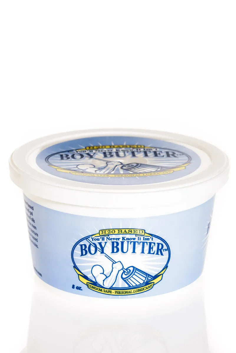 Boy Butter H2O – Water-Based Cream Lubricant 8 Fl Oz Tub > Lube > Water Based - Tophatter Daily Deals