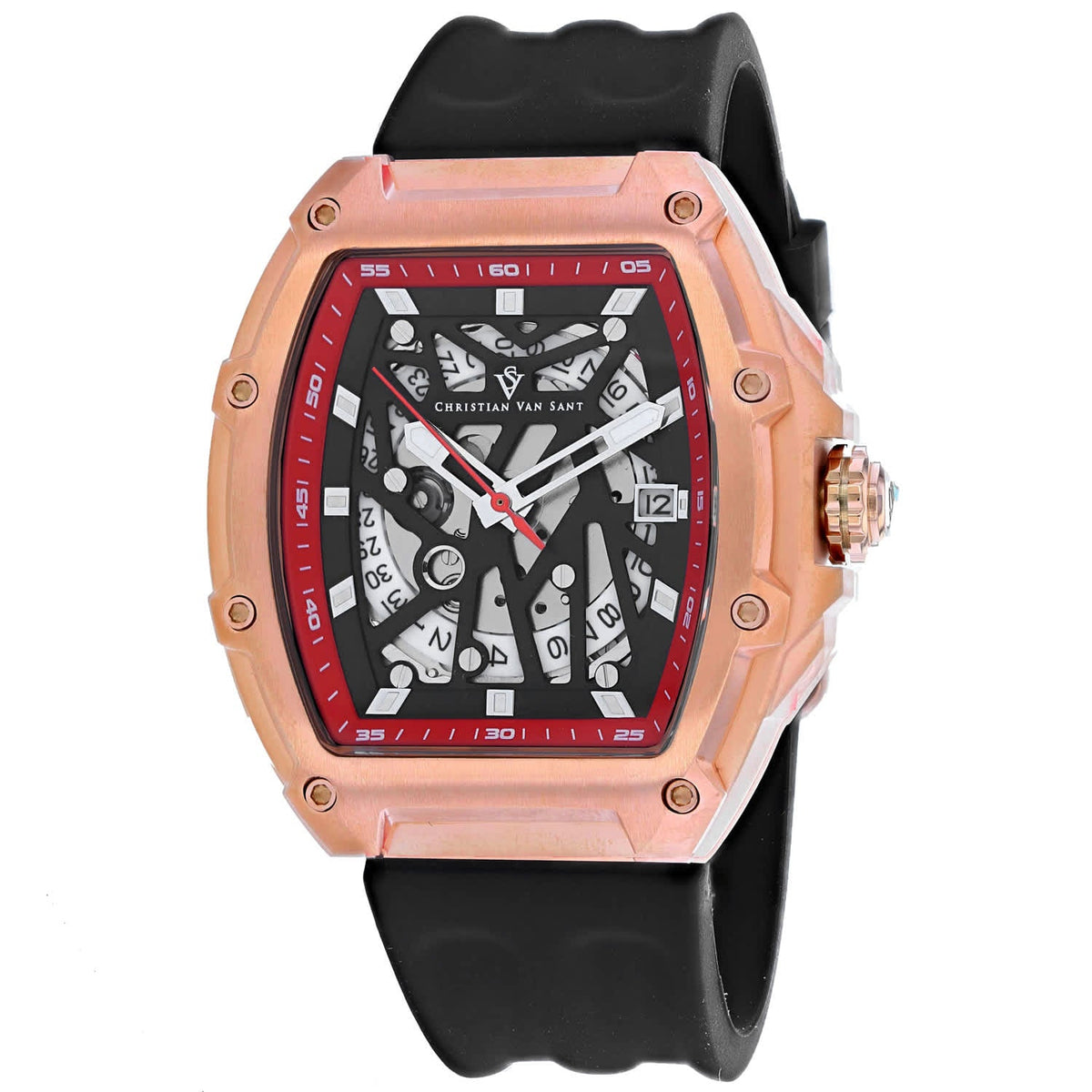 Christian Van Sant Men's Odyssey // CV6194B Black Watches - Tophatter Daily Deals