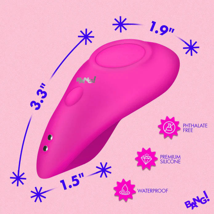Silicone Panty Vibe (Pink) – Remote-Controlled 3.3 Inch Panty Vibrator > Sex Toys For Ladies > Panty Vibes - Tophatter Daily Deals