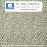 100% Cotton Woven Texture Bath Towel Set - Marbella Collection Bath - Tophatter Daily Deals