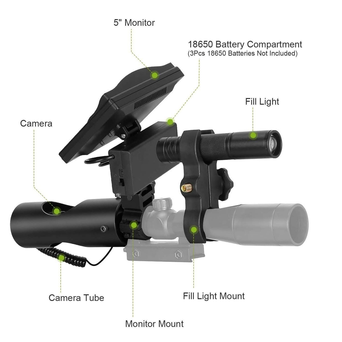 Night Vision Scope Digital Camera Infrared Outdoor Recreation - Tophatter Daily Deals