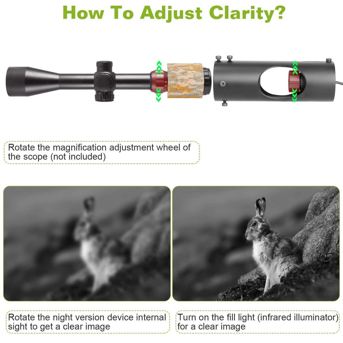 Night Vision Scope Digital Camera Infrared Outdoor Recreation - Tophatter Daily Deals