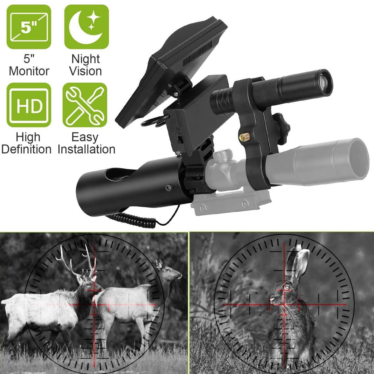Night Vision Scope Digital Camera Infrared Outdoor Recreation - Tophatter Daily Deals