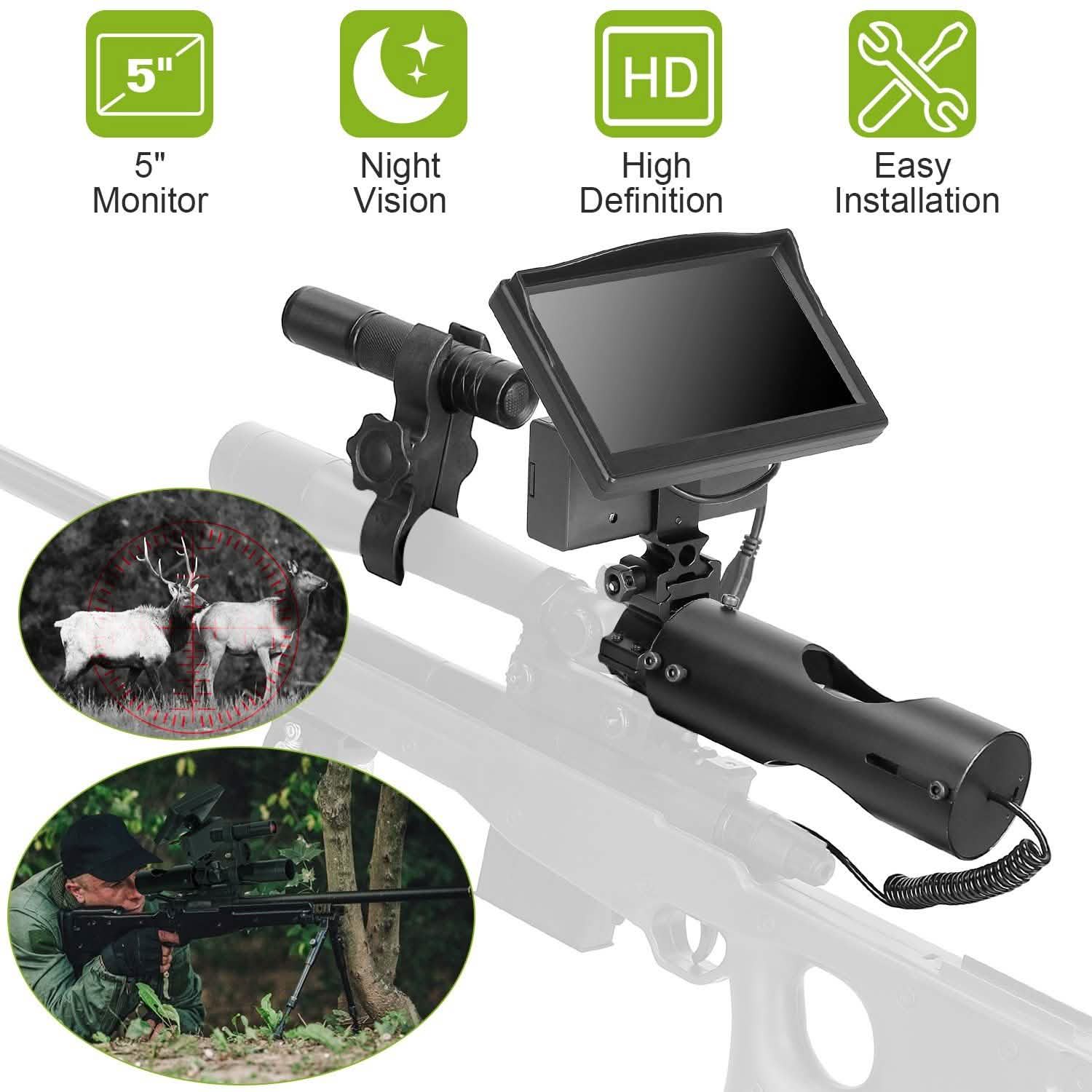 Night Vision Scope Digital Camera Infrared Outdoor Recreation - Tophatter Daily Deals