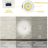 2 Pack 500 Lumens Motion Sensor Night Light