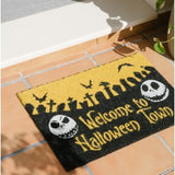 Disney The Nightmare Before Christmas - Officially Licensed Halloween Town Door Mat Collectible Merchandise - Tophatter Daily Deals