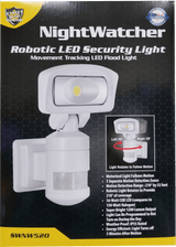 Versonel Nightwatcher Robotic LED Security Lighting Security - Tophatter Daily Deals