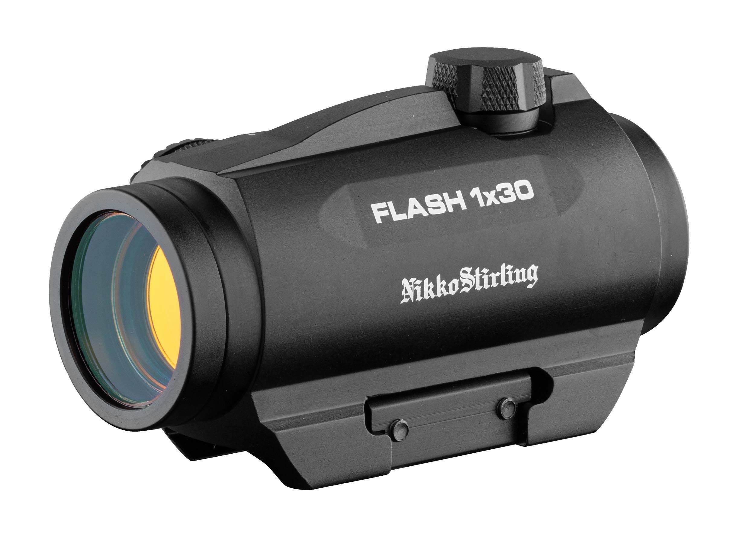 NIKKO STIRLING FLASH 1X30 RED DOT SIGHT 3MOA DOT - Tophatter's Army Deals OPTICS & SCOPES - Tophatter Daily Deals