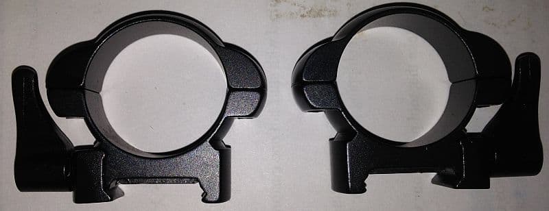 NIKKO STIRLING STEEL-LOK RINGS, 30MM LOW PICATINNY - Tophatter's Army Deals OPTICS & SCOPES - Tophatter Daily Deals