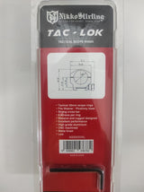 NIKKO STIRLING TAC-LOK RINGS, 30MM LOW PICATINNY - Tophatter's Army Deals OPTICS & SCOPES - Tophatter Daily Deals