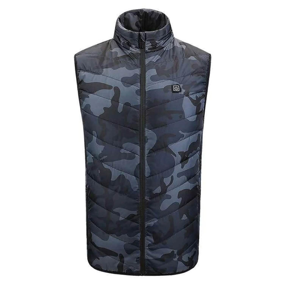 Nine Districts Intelligent Heating Vest Electric Heating Camo Men's Outerwear - Tophatter Daily Deals