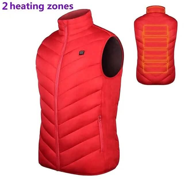 Nine Districts Intelligent Heating Vest Electric Heating Men's Outerwear - Tophatter Daily Deals