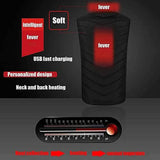 Nine Districts Intelligent Heating Vest Electric Heating Men's Outerwear - Tophatter Daily Deals