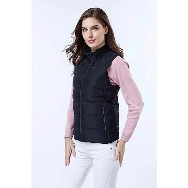 Nine Districts Intelligent Heating Vest Electric Heating Men's Outerwear - Tophatter Daily Deals