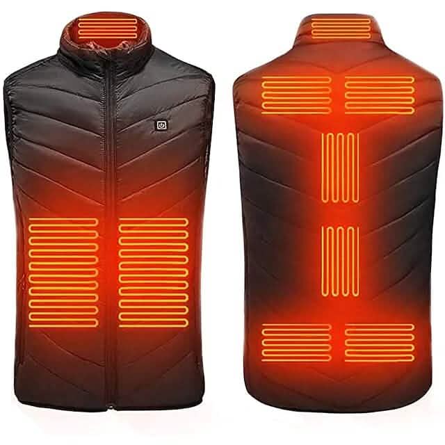 Nine Districts Intelligent Heating Vest Electric Heating Men's Outerwear - Tophatter Daily Deals