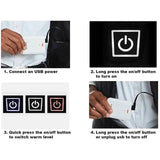 Nine Districts Intelligent Heating Vest Electric Heating Men's Outerwear - Tophatter Daily Deals