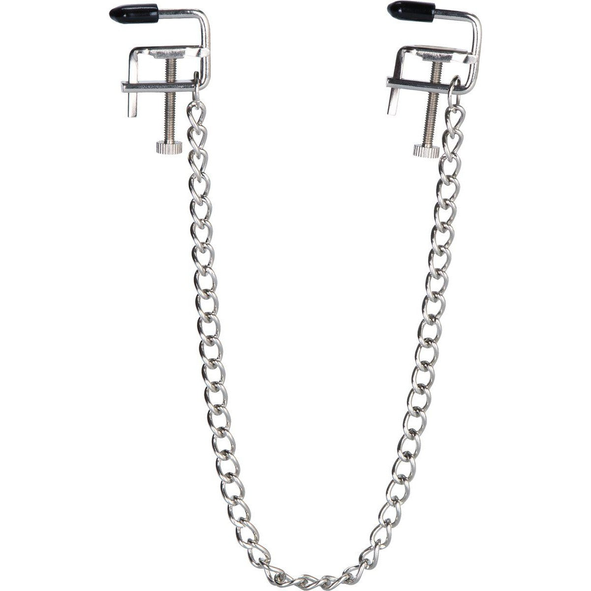 Nipple Play Padded Vises in Silver Nipple Clamps - Tophatter Daily Deals