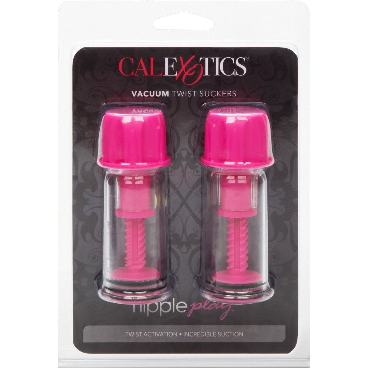 Nipple Play Vacuum Twist Suckers in Pink Nipple Suckers - Tophatter Daily Deals
