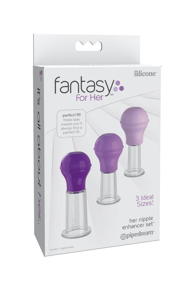 Pipedream - Fantasy For Her - Nipple Enhancer Set BDSM - Tophatter Daily Deals