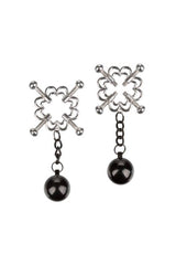 Cal Exotics - Nipple Grips - 4 Point Weighted Nipple Press BDSM - Tophatter Daily Deals