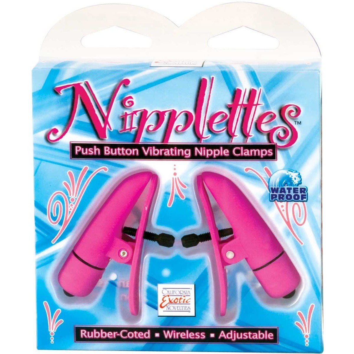 Nipple Play Vibrating Nipplettes in Pink Nipple Clamps - Tophatter Daily Deals