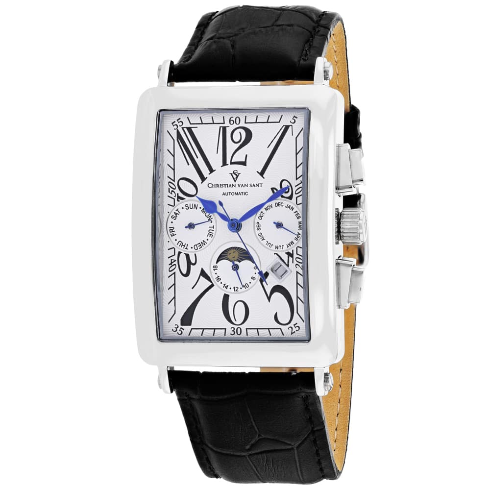 Christian Van Sant Men's Prodigy // CV9131 White Watches - Tophatter Daily Deals