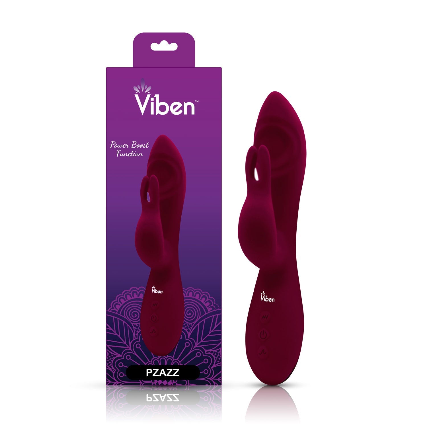 Viben Pzazz Thumping Rabbit Ruby > Vibrators > Ladies > Rabbit - Tophatter Daily Deals