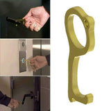 No-Contact Door Opener Hand Key Tool Face Masks & PPE - Tophatter Daily Deals