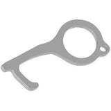No-Contact Door Opener Hand Key Tool Silver Face Masks & PPE - Tophatter Daily Deals