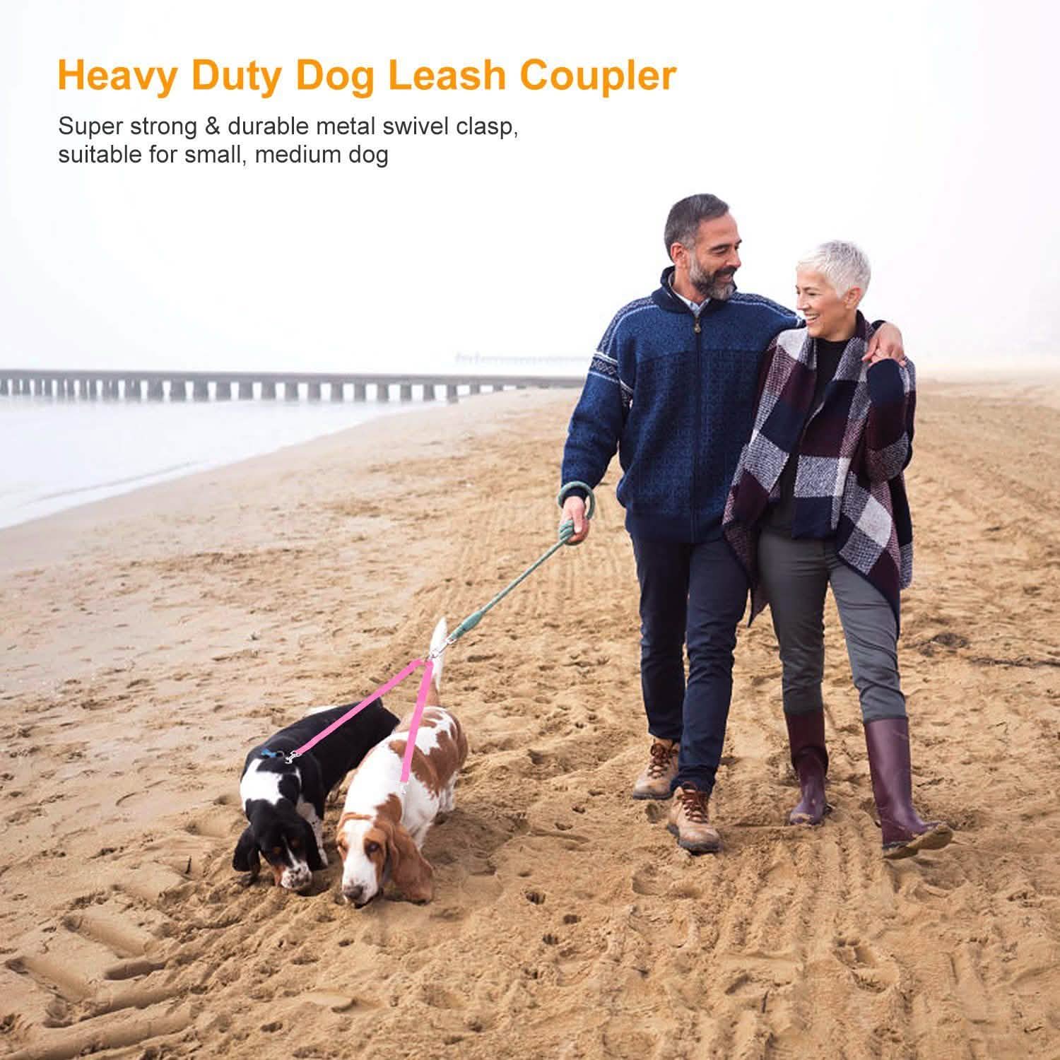 No-Tangle Dual Dogs Leash Pet Supplies - Tophatter Daily Deals