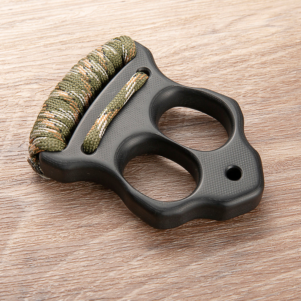 2025 New G10 Glass Fiber No Metal Two Finger Knuckles Brass Knuckles - Tophatter Daily Deals