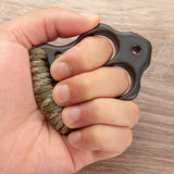 2025 New G10 Glass Fiber No Metal Two Finger Knuckles Brass Knuckles - Tophatter Daily Deals