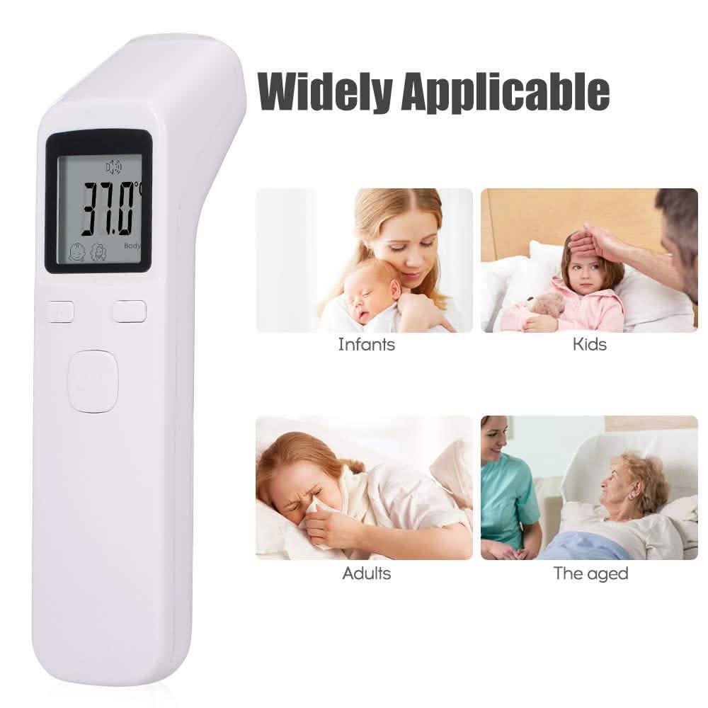 Non-Contact Infrared Digital Scanner Device Advanced Temperature Measurement ALK116 Face Masks & PPE - Tophatter Daily Deals