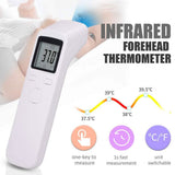 Non-Contact Infrared Digital Scanner Device Advanced Temperature Measurement ALK116 Face Masks & PPE - Tophatter Daily Deals