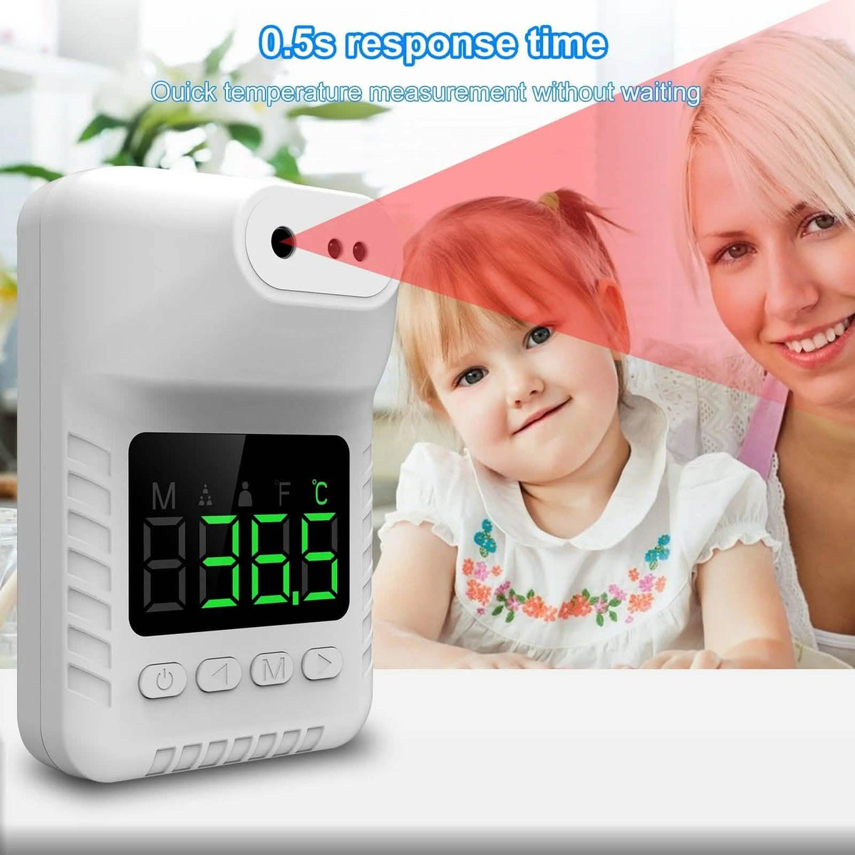Non-Contact Infrared Forehead Thermometer Face Masks & PPE - Tophatter Daily Deals