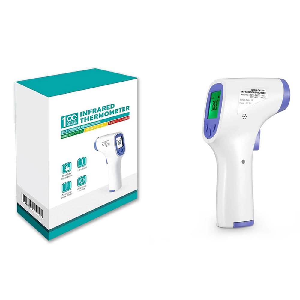 Non Contact Infrared Thermometer Face Masks & PPE - Tophatter Daily Deals