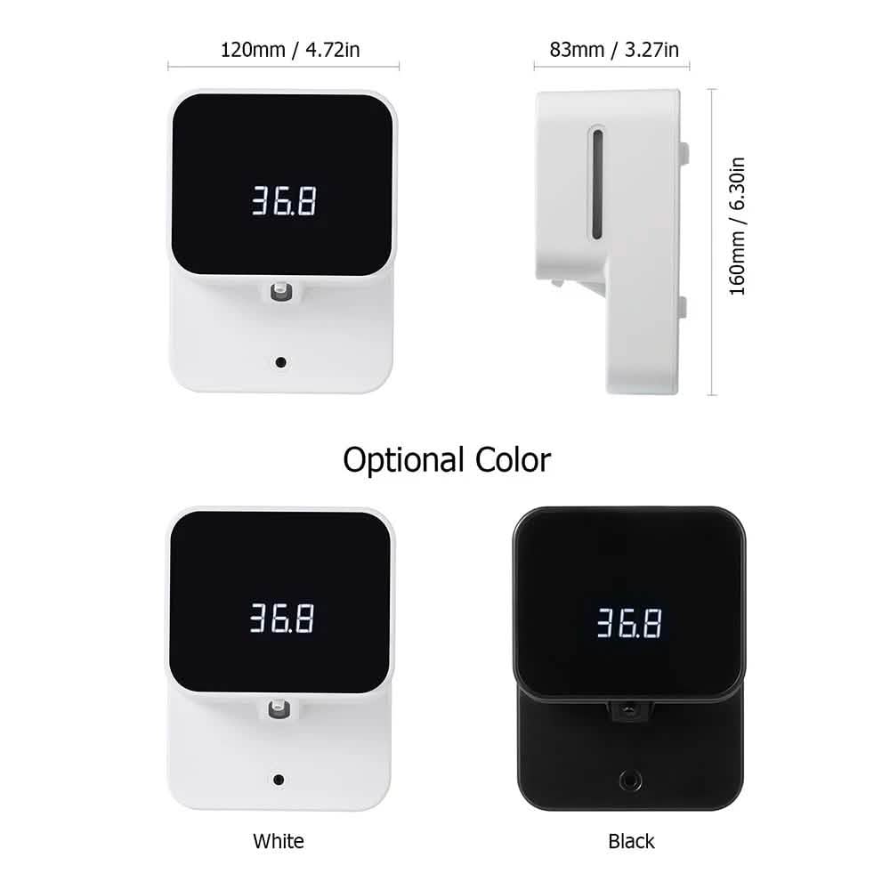 Non-Contact Temperature Measurement Soap Dispenser Bath - Tophatter Daily Deals