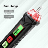 Non-Contact Voltage Tester with Dual Range AC 12V-1000V/48V-1000V Home Improvement - Tophatter Daily Deals