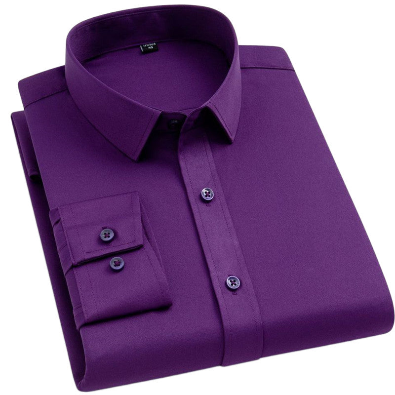 Non-iron Office Shirts for Men Men T-Shirts - Tophatter Daily Deals