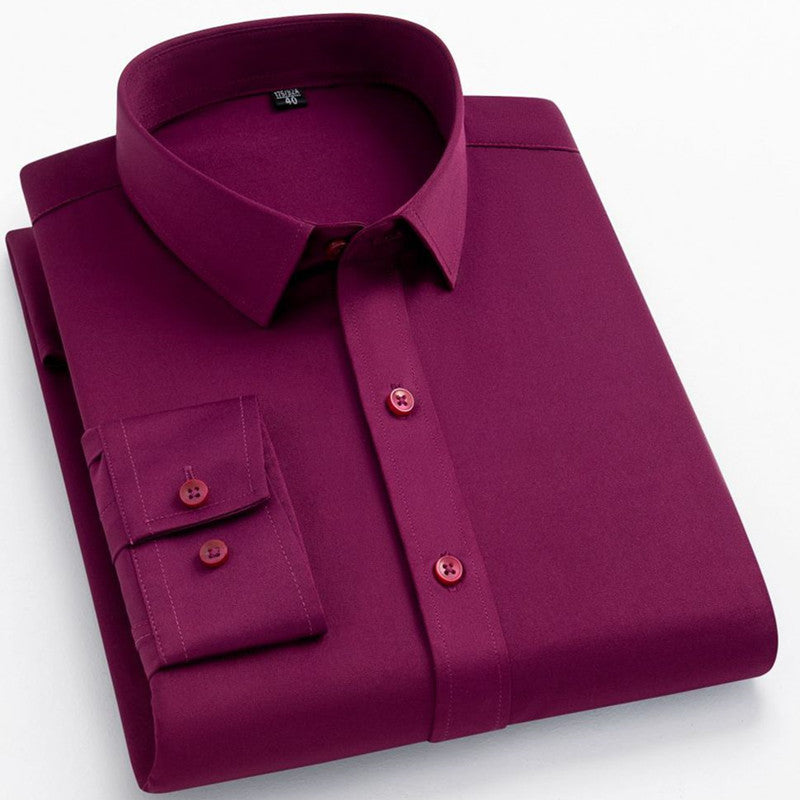 Non-iron Office Shirts for Men Men T-Shirts - Tophatter Daily Deals