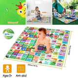 Non-Slip 2 Sides Foldable Soft Foam Kids Play Mat Toys & Games - Tophatter Daily Deals