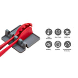 Non-Slip Heat Resistant Silicone Multiple Utensil Rest with Drip Pad Kitchen Tools & Gadgets - Tophatter Daily Deals