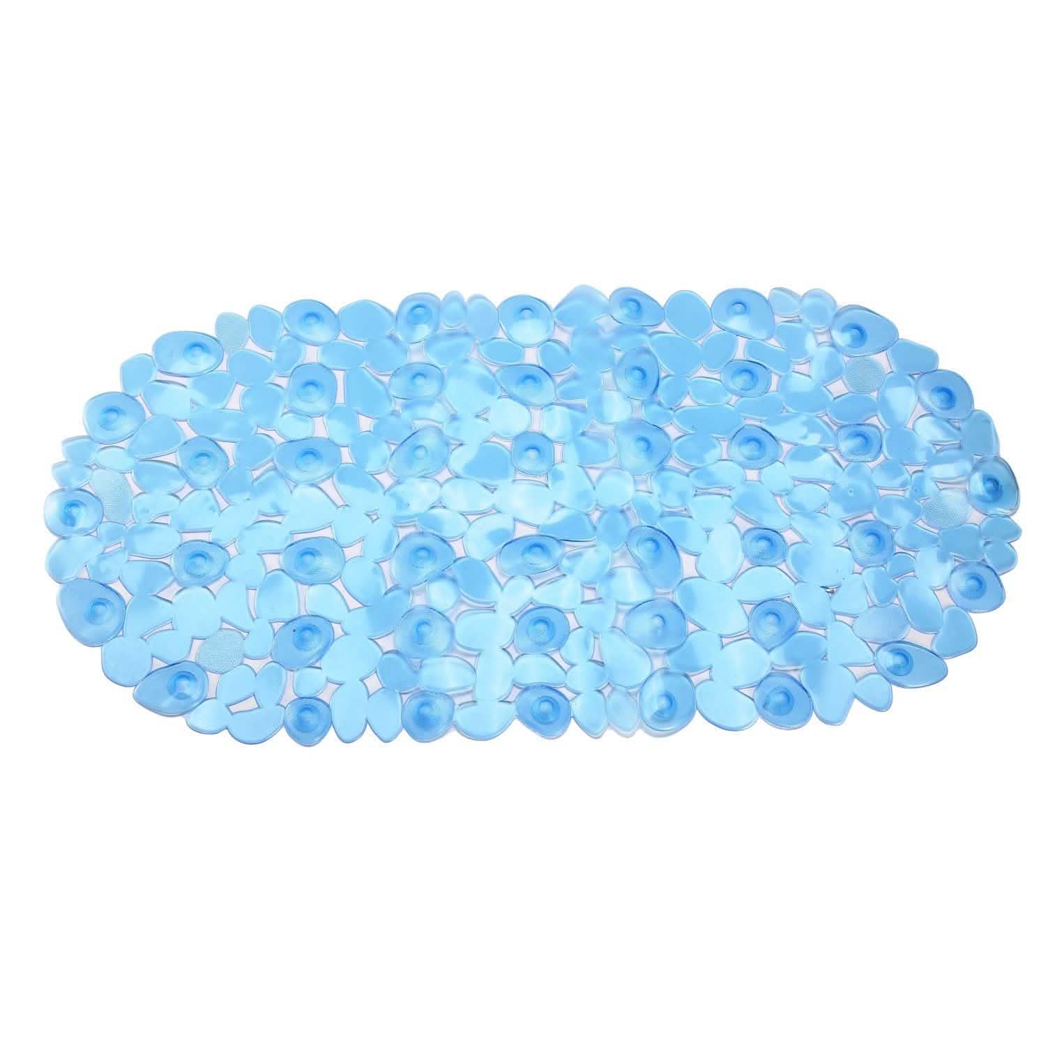 Non-Slip Massage Pebble Bath Mat Clear Bath - Tophatter Daily Deals