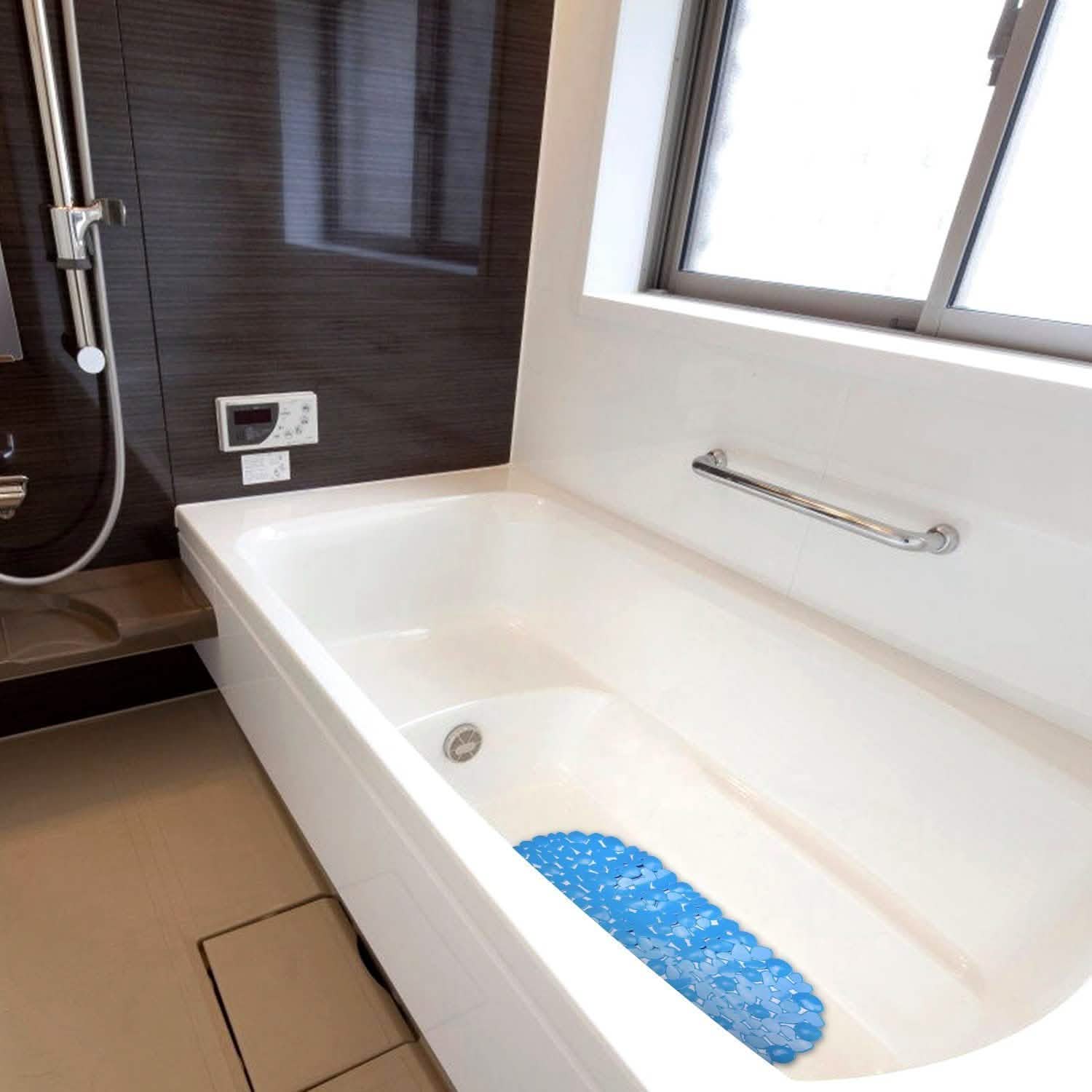 Non-Slip Massage Pebble Bath Mat Bath - Tophatter Daily Deals