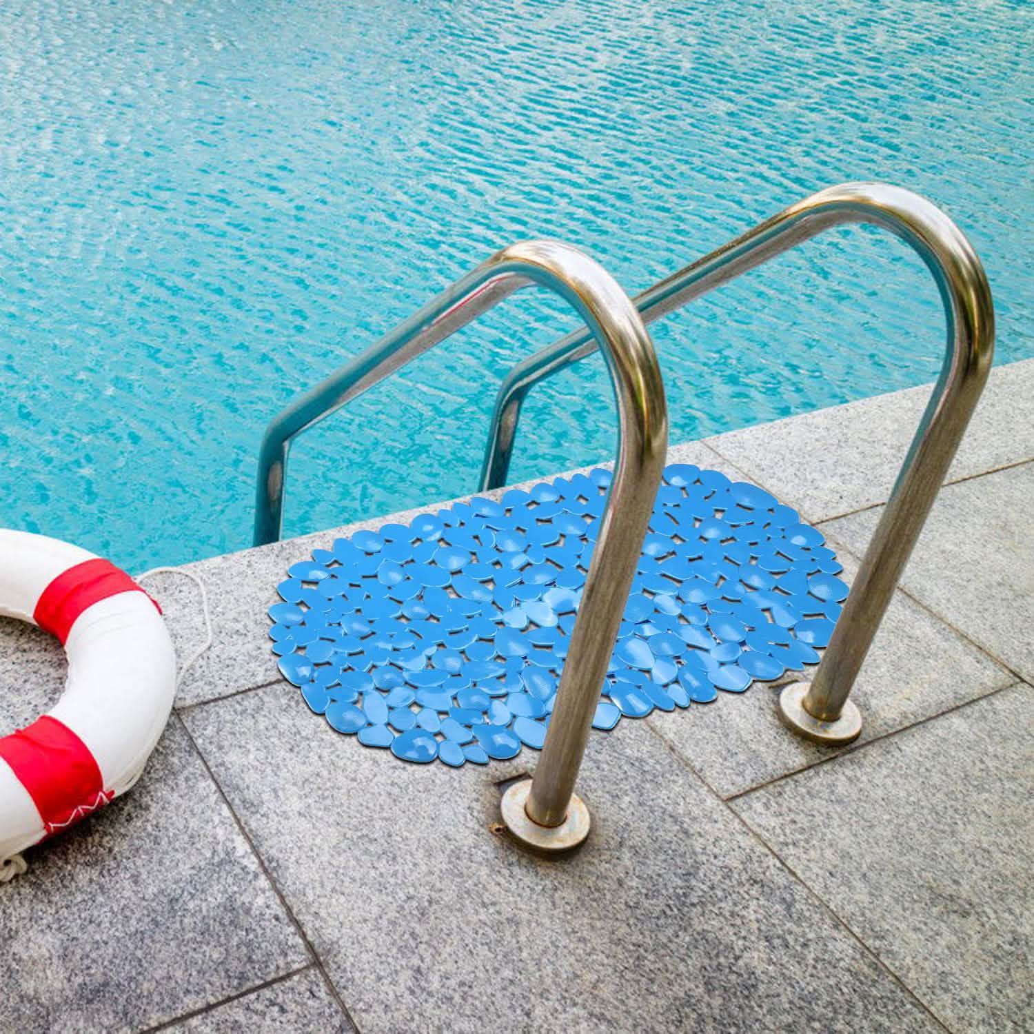 Non-Slip Massage Pebble Bath Mat Bath - Tophatter Daily Deals