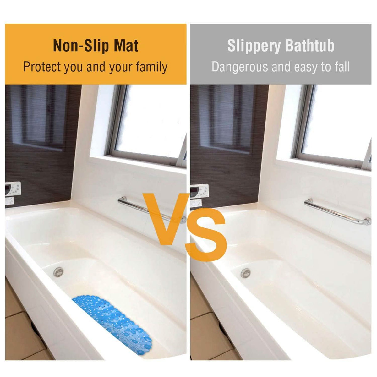 Non-Slip Massage Pebble Bath Mat Bath - Tophatter Daily Deals