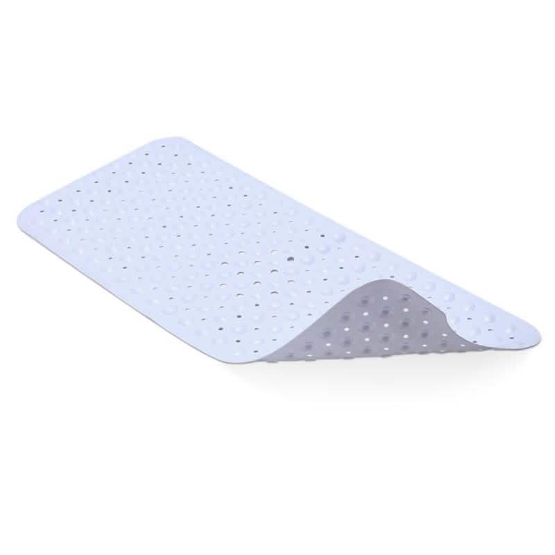 Non Slip Shower Mat Massage Anti-Bacterial with Suction Cups Bath - Tophatter Daily Deals