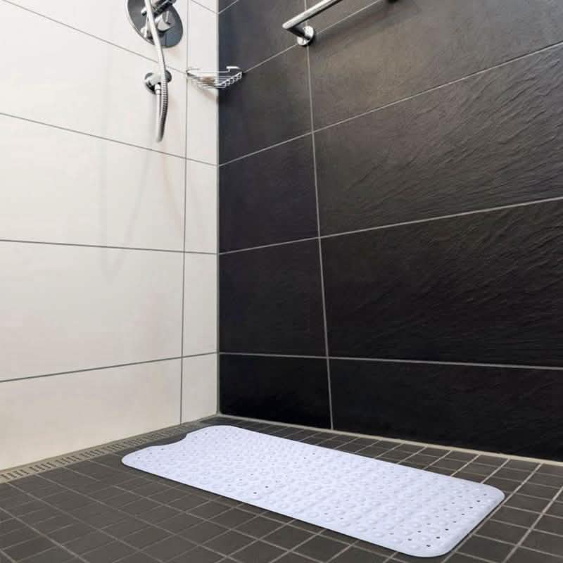 Non Slip Shower Mat Massage Anti-Bacterial with Suction Cups Bath - Tophatter Daily Deals