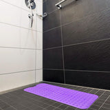 Non Slip Shower Mat Massage Anti-Bacterial with Suction Cups Bath - Tophatter Daily Deals